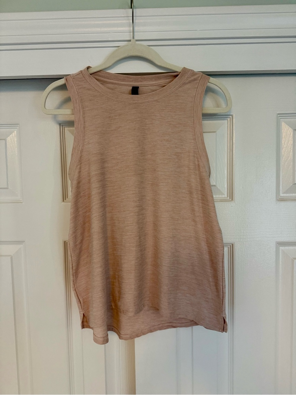 Super Soft Sleeveless Women’s Racerback Top - Blush Pink